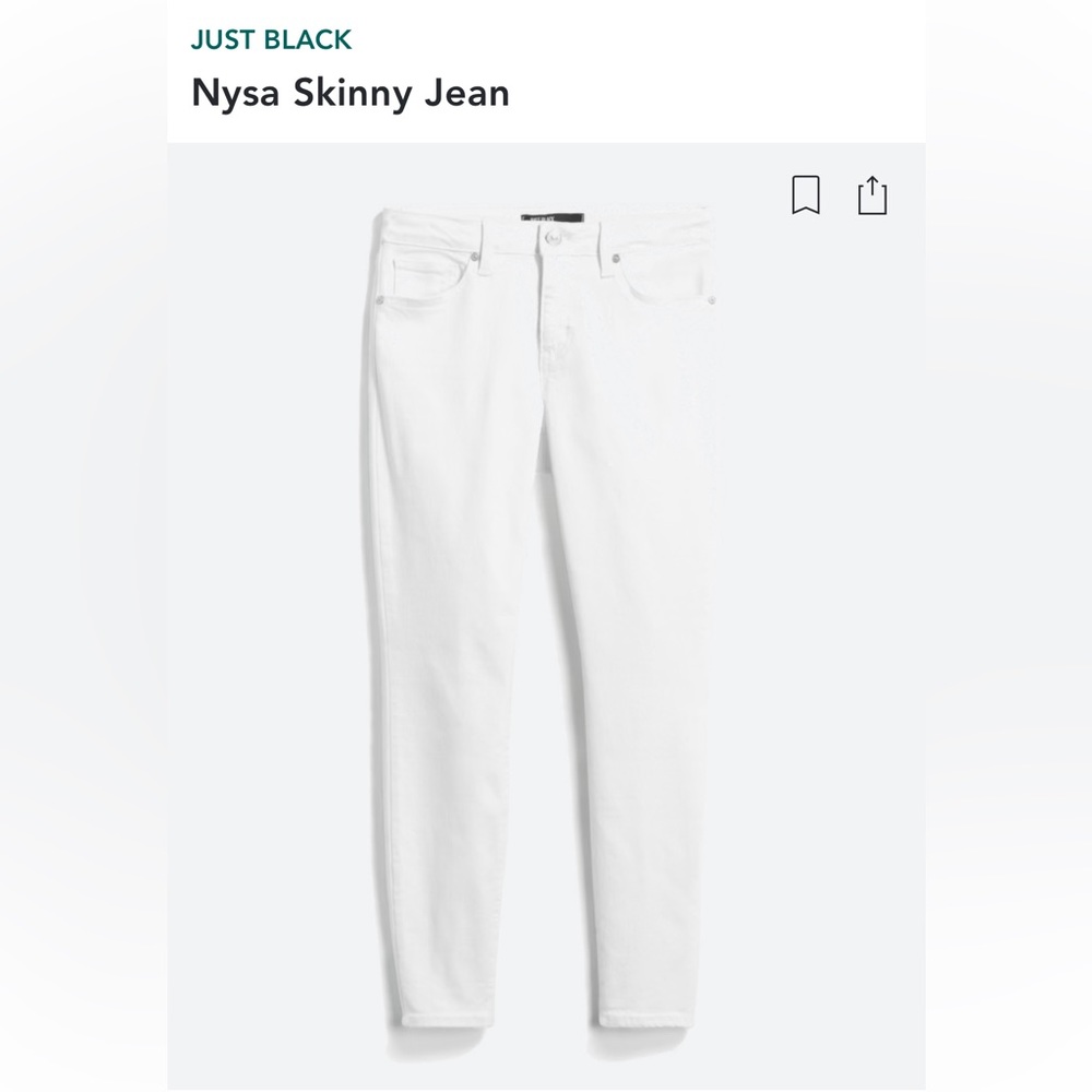 New with tags… stitch fix white skinny jeans